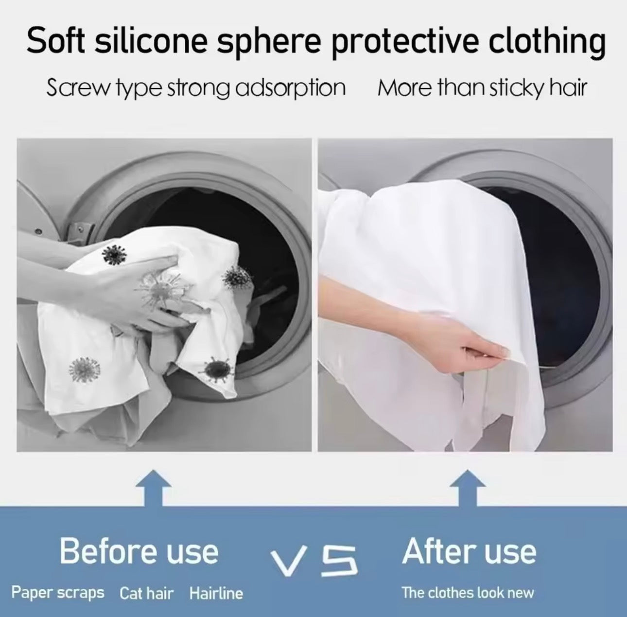 Håll Kläderna Renare – Automatisk Hårborttagning i Tvätten