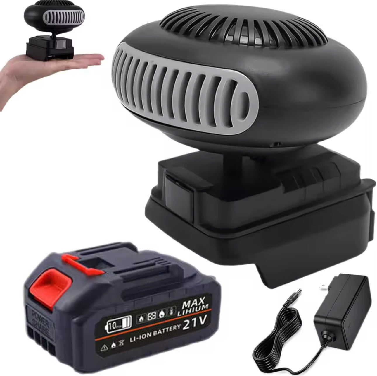 Bärbar Bilvärmare & Defroster